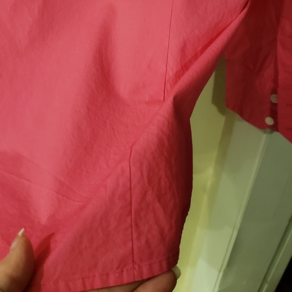 ❤️SOLD!❤️💖Pretty in Pink Old Navy Button Down Blouse💖 - Picture 4 of 7